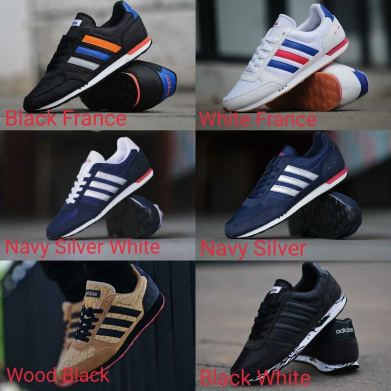 Adidas NEO CITY RACER 100 ORIGINAL zapatillas ADIDAS para hombre zapatillas deportivas para correr GOODDAYSNEAKERS Shopee Colombia