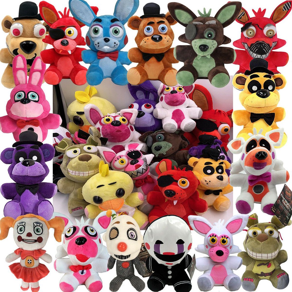 Los peluches de best sale five nights at freddy's