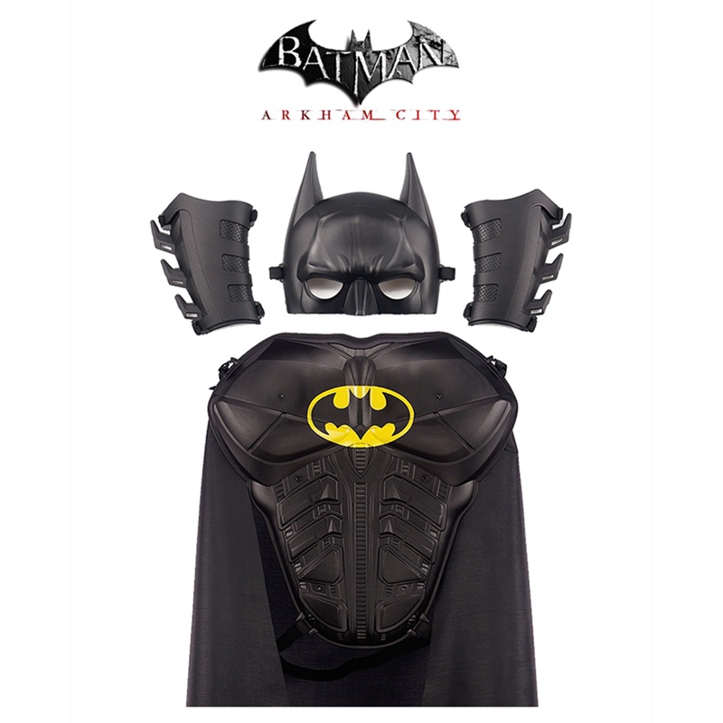 Cosplay Disfraz De Batman Ropa Para Niños Máscara Protector De Muñeca