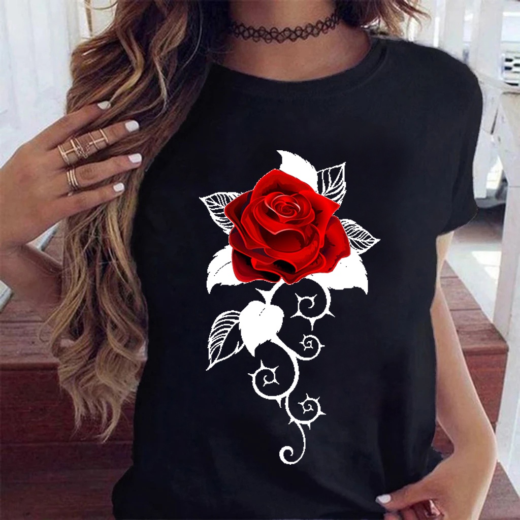 Playeras rosas best sale para mujer