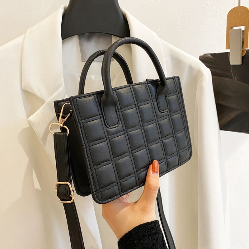 Bolsos Pequeños Para Mujer De Moda 2021 Color Sólido Moda Bolsos