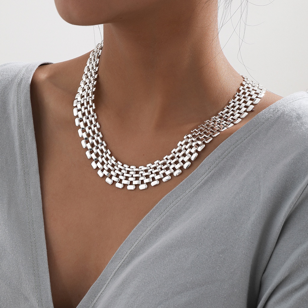 Collar De Capas Exagerado Para Mujer – Gargantilla Gruesa Estilo Africano En Dorado, Ideal Para Looks Llamativos Y Elegantes