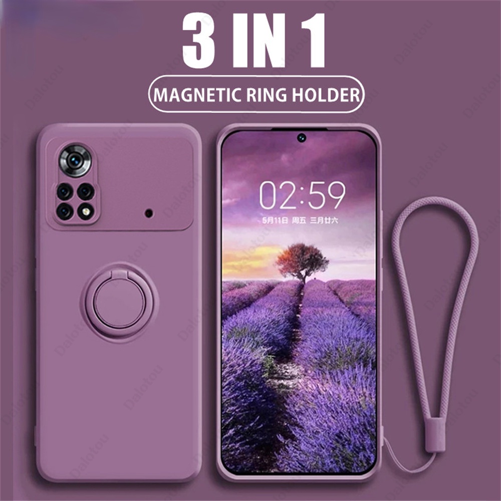 Funda Ring Armor Antigolpe Anillo Tpu Para Xiaomi Redmi 12c