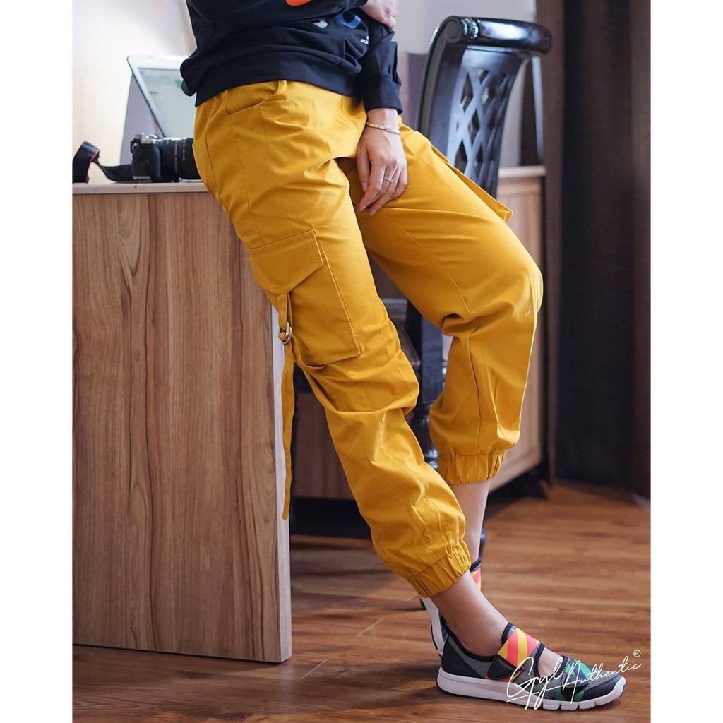 Pantalones de Invierno para mujer, pantalón holgado con cintura