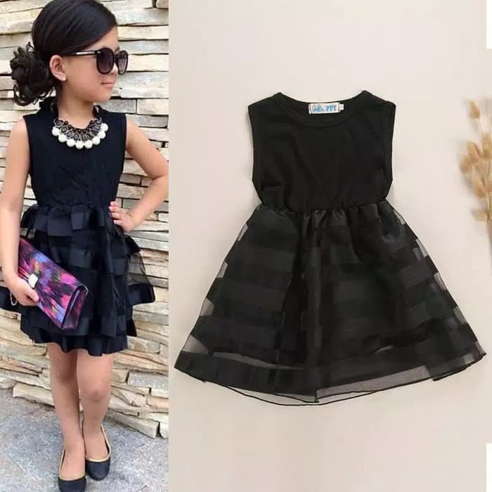  Falda tutú negra para niñas, vestido de princesa de malla de  plumas, vestido de fiesta de graduación de 6 a 11 años, Negro - : Ropa,  Zapatos y Joyería