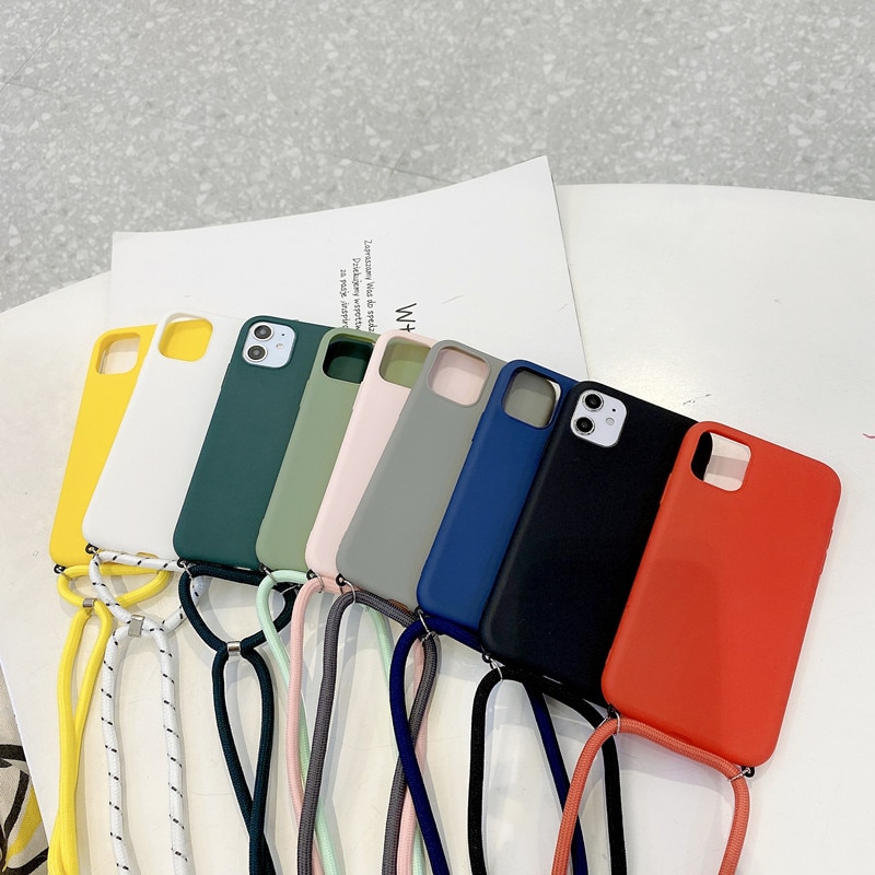 iPhone XS Correa Cadena Collar Cord n Tel fono M vil Caso Para