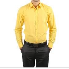 Camiseta hombre manga larga amarillo M L XL Kalvin Robert | Shopee Colombia