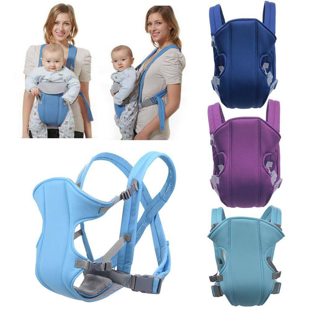 Mochila Ergonómica Fuerte Transpirable Ajustable Para Bebés Recién Nacidos