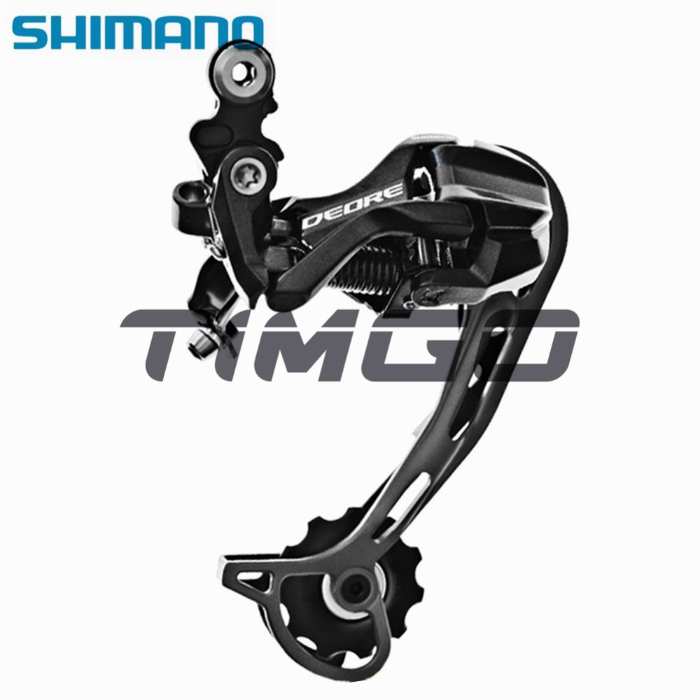 Shimano Deore RD M592 Bicicleta MTB 9 Velocidades Sombra Desviador Trasero Jaula Larga M590