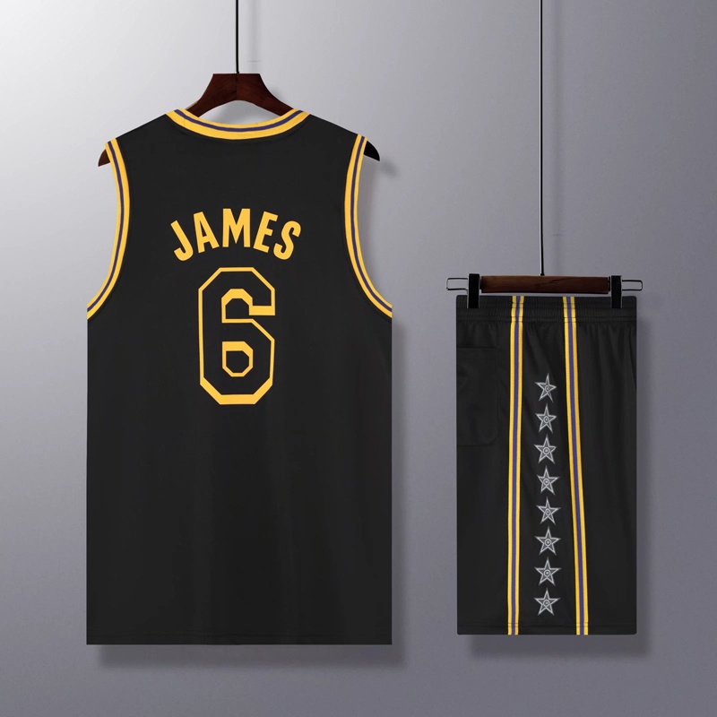 LALakers Jersey Personalizado Hombres Mujeres Jóvenes LeBron 6