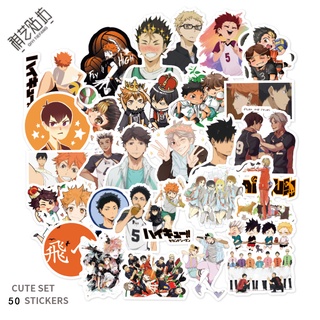 50/kit anime stickers Pegatinas De Anime Nrauto Demon Slayer Genshin One  Piece Dragon Ball Todas Las Ocasiones 4-8cm