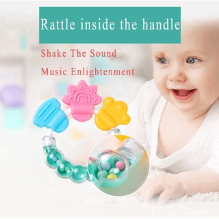 Juguetes para bebés, 0 6 12 meses, desarrollo sensorial, sonajero mordedor,  juguetes educativos para bebés, juegos suaves para la dentición, para bebés  de 1 año - AliExpress