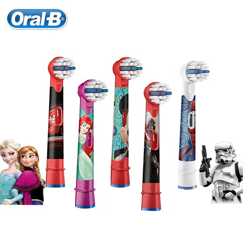 Oral-B - Cepillo de dientes eléctrico con 3 cabezales de repuesto.