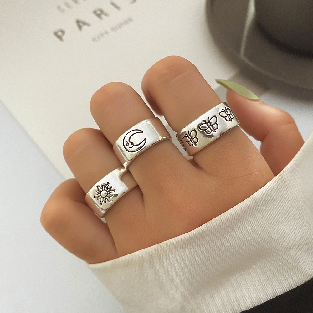 Anillos rockeros para mujer hotsell