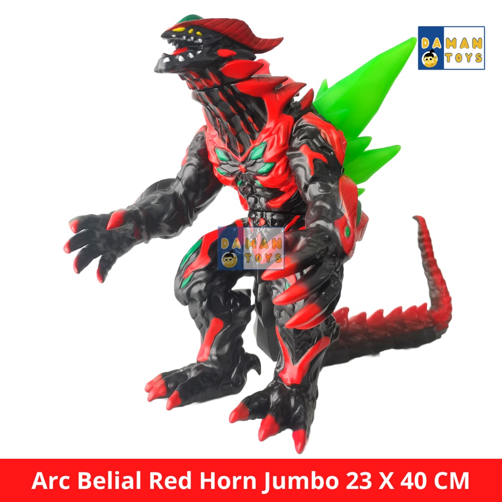 Figura de acción gigante rojo Belial Godzilla Monster Ultraman Kaiju