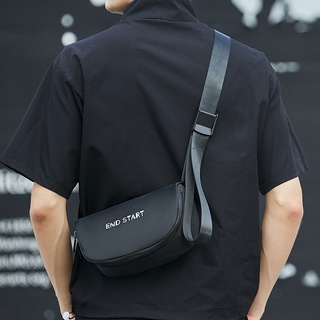 Bolso De Mensajero Hombre ins Moda Pequeño Hombro De Los Hombres Desgaste  De La Calle Estilo Japonés Diagonal Estudiante Simple Casual Mochila Pequeña