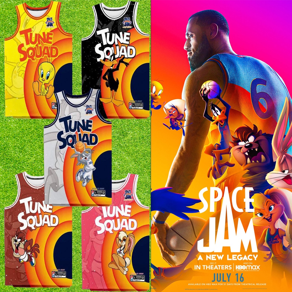 Maillot De Basketball Diamond Supply Co. Space Jam – Tune Squad Bugs Bunny, Taille L, Occasion Collector