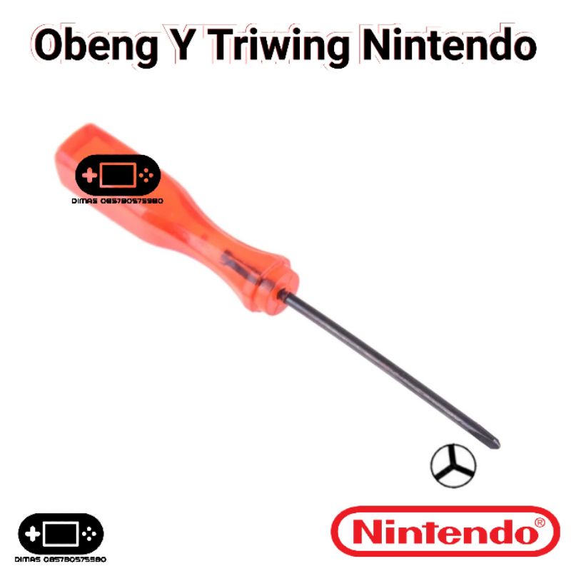 Destornillador Triwing Nintendo Joy Con Joycon Switch Wii GBA Gameboy  Versátil Gamecube