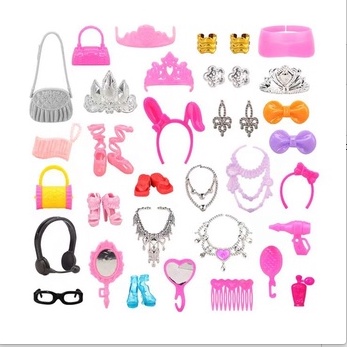 Accesorios miniatura para online barbie