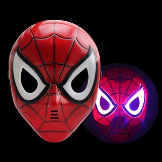 Mascara Spiderman Con Luz Marvel Hombre Araña Ditoys