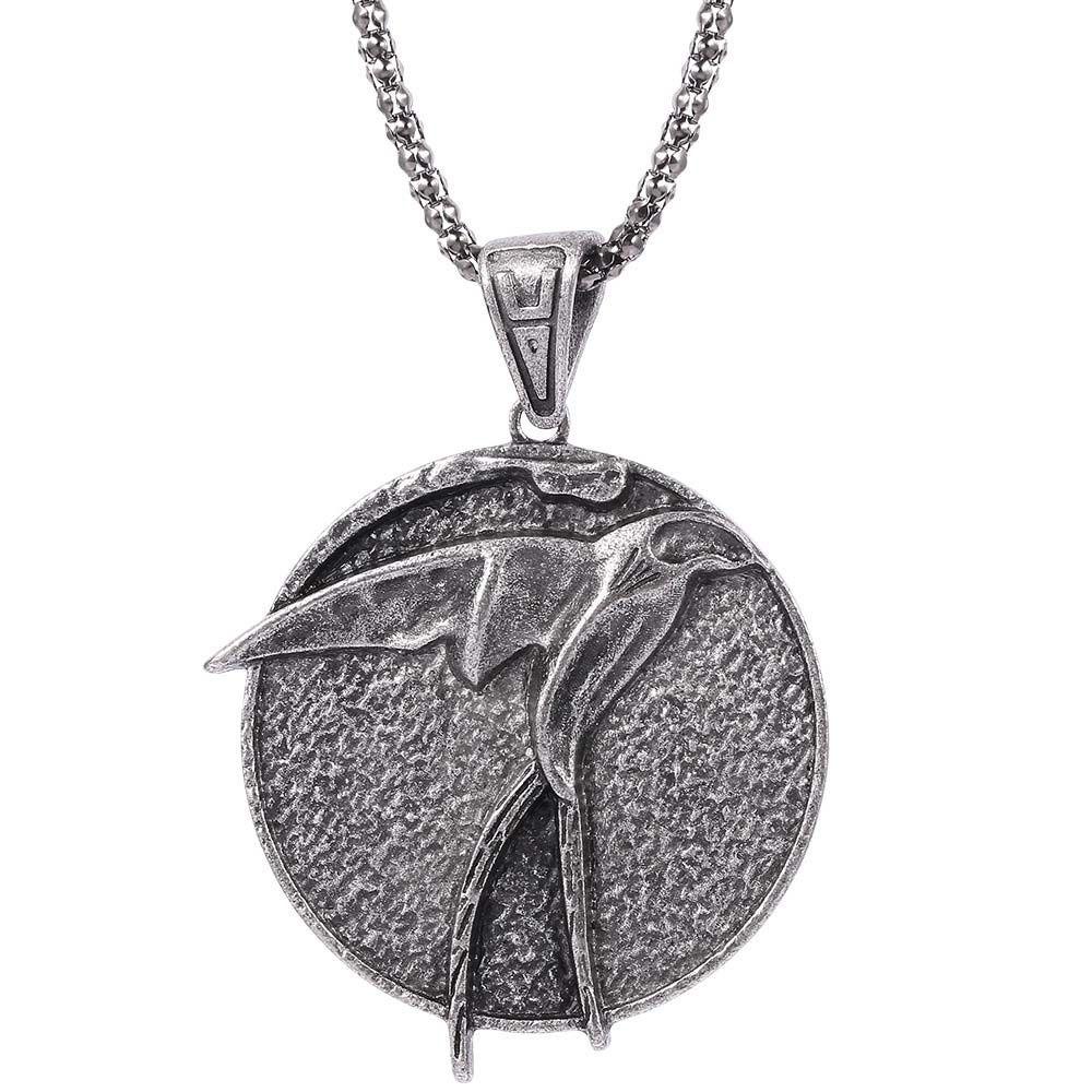 Collar Vikingo De Acero Titanio - Nudo Celta Para Hombres
