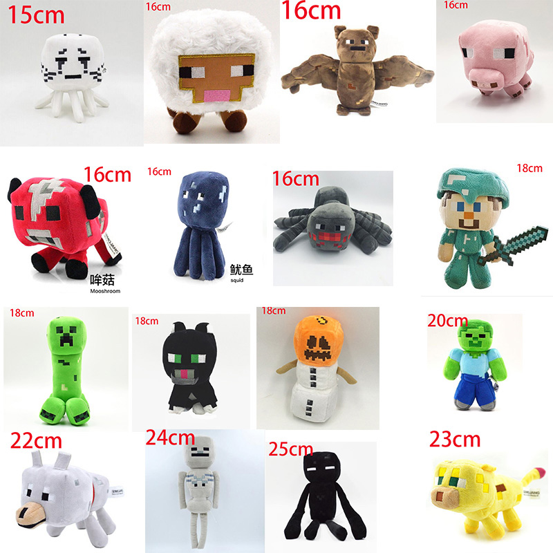 Minecraft - Peluche Steve 23 cm - Peluches - LDLC