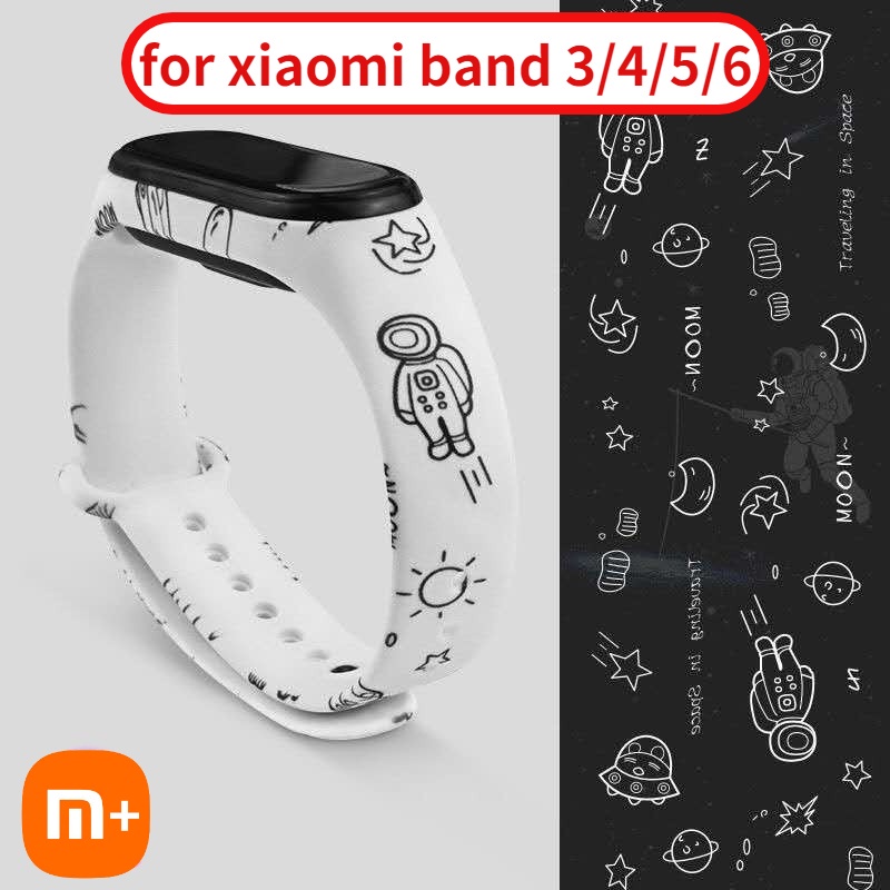 Correa de silicona para Xiaomi Mi Band 6, 7, 6, 5, 4, 3, accesorios de  pulsera