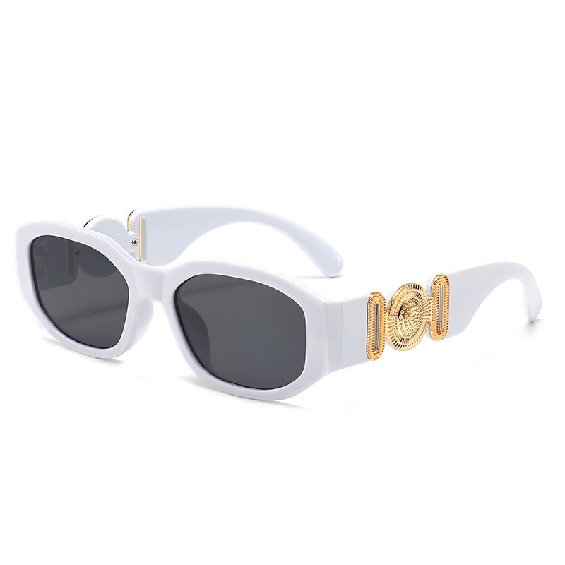 Pequeño Polígono Cuadrado Negro Gafas De Sol Para Las Mujeres De La Marca De  Moda Degradado Hombres Hip Hop UV400