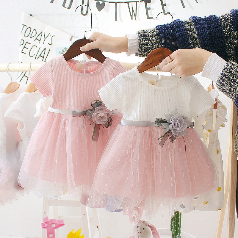 Ropa de bebé para niña pequeña, vestidos para bebé de 1 año