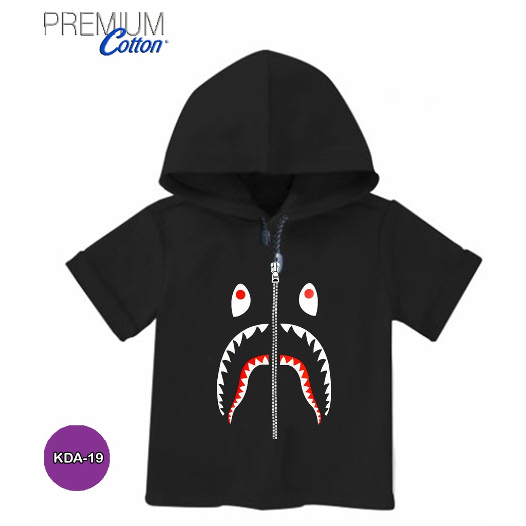 Camiseta Bape Shark Original Premium para ni os KDA 19