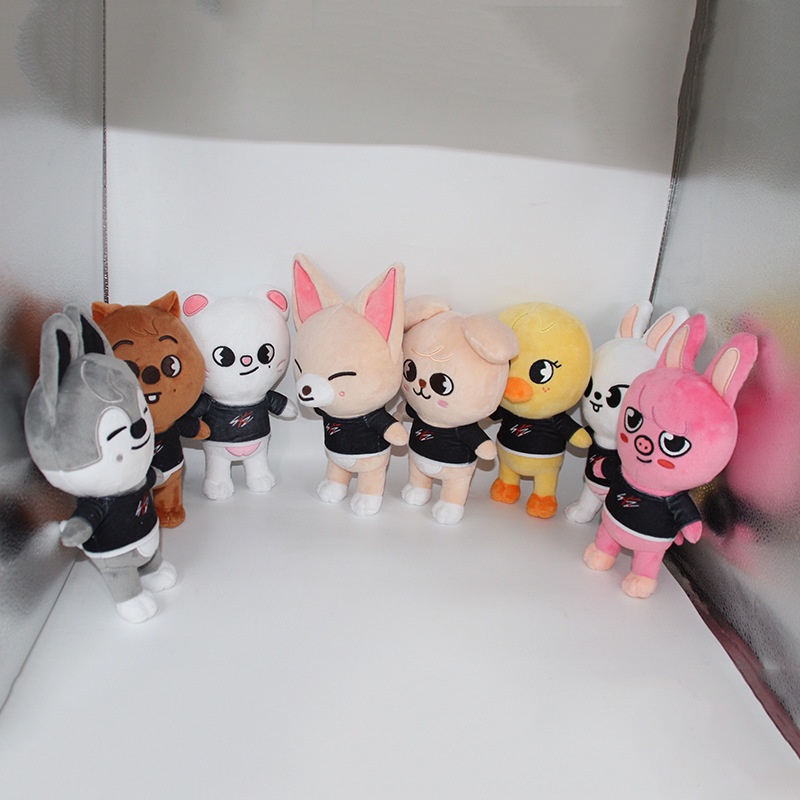 KPOP Stray Kids Skzoo peluche muñeco de peluche novia regalos Leeknow  Hyunjin decoración del hogar regalos