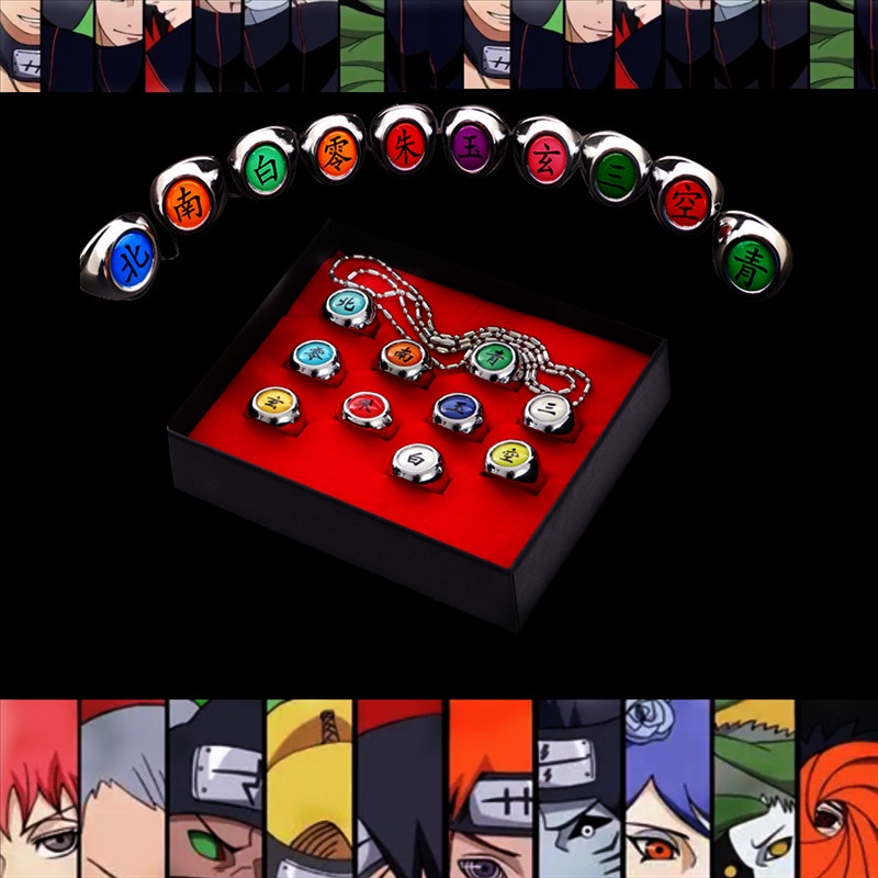 Los 10 Anillos de Akatsuki