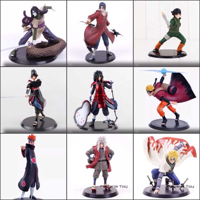 Tsume Xtra Naruto Dolor Sasuke Minato Itachi Jiraiya Madara Orochimaru ...