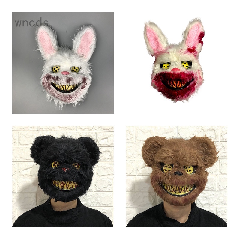 Máscara de cabeza de lobo y garras de Holloween - Máscara de terror para  fiesta de cosplay, disfraz de hombre lobo, regalo perfecto para disfraz de