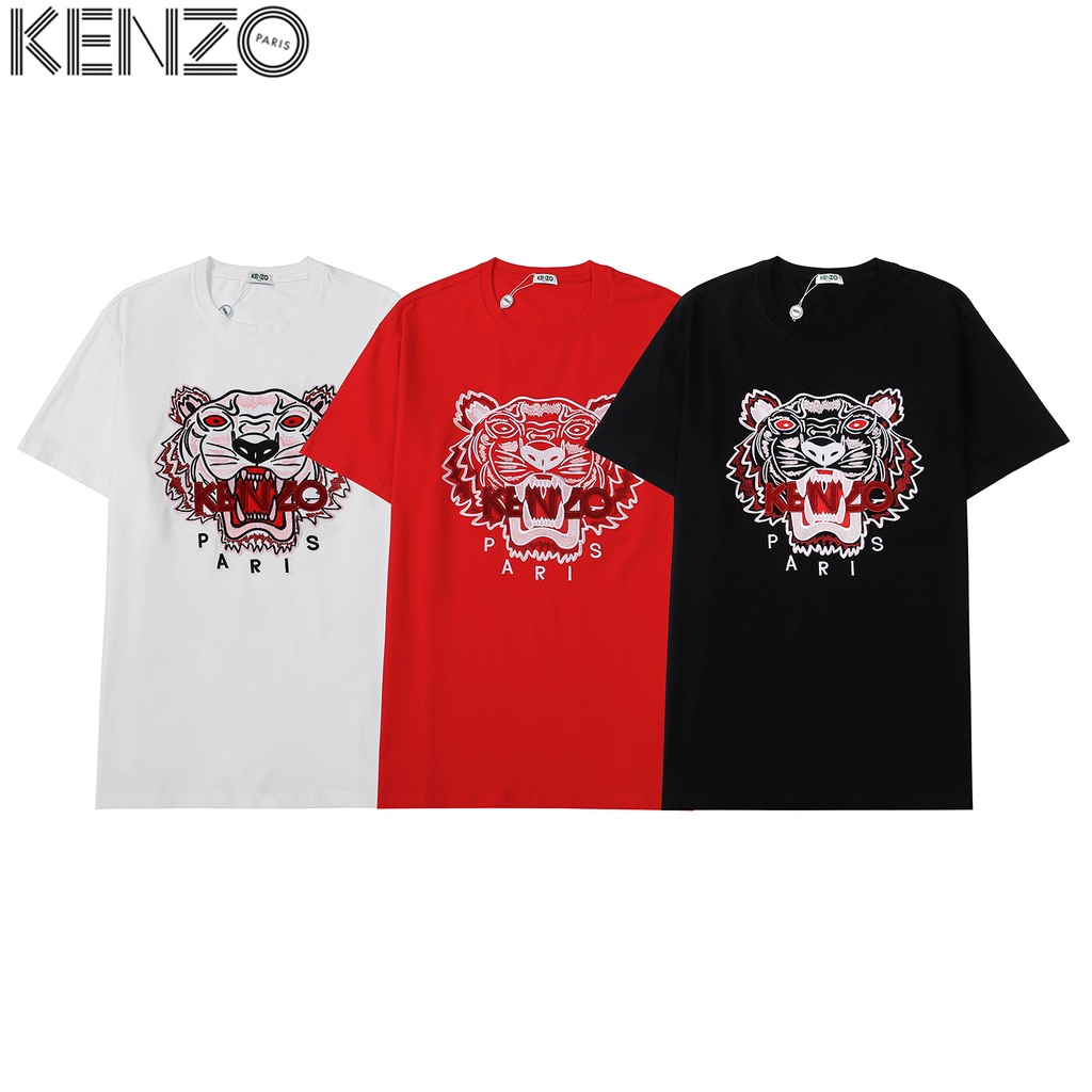 K044 Spot Nueva Moda KENZO Marca Bordado Cabeza De Tigre