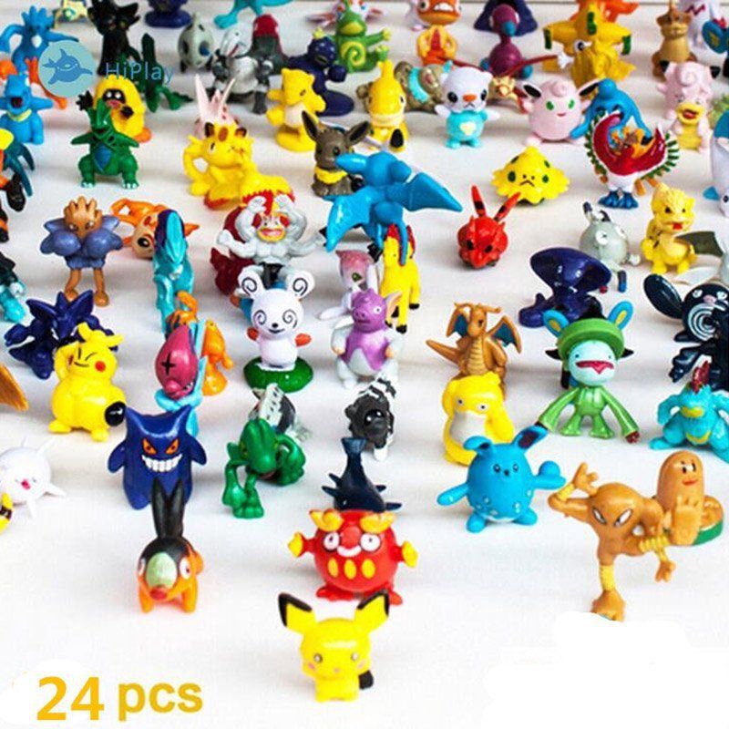 Figuras de acción de Pokémon, juguetes de tamaño Mini de 2-3CM