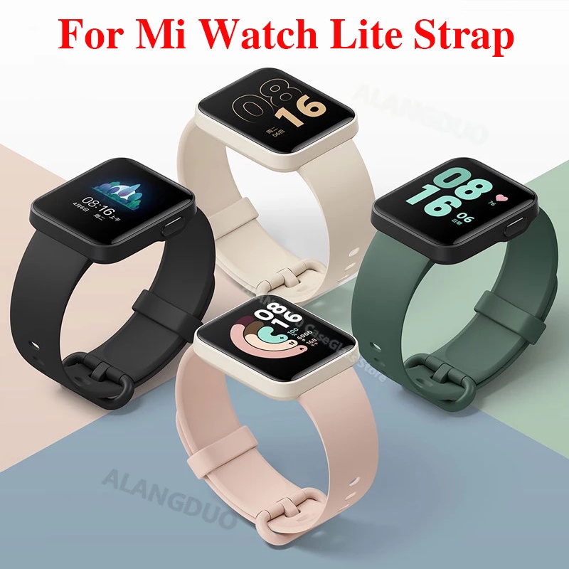 Correas de reloj compatibles con Xiaomi Mi Watch Lite 2/Mi Watch Lite  1/Redmi Watch 2 Lite, correa de repuesto deportiva de silicona ajustable  para