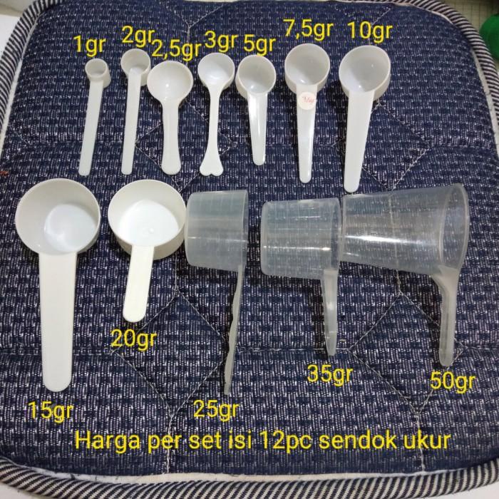 5 Cucchiai Dosatori In Polipropilene - Scala 2,3,4,5 Gr Per Alimenti Solidie Liquidi - Foto 5