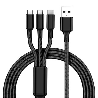 Cable USB Tipo C De Carga Rápida, Trenzado De Nylon, Para Teléfonos Móviles  Con Interfaz Tipo-C, Como Xiaomi, OPPO, Huawei, Oneplus, Bancos De Carga