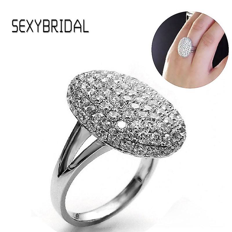 Moda Mujeres Crep sculo Saga Amanecer Bella Anillos De Boda De