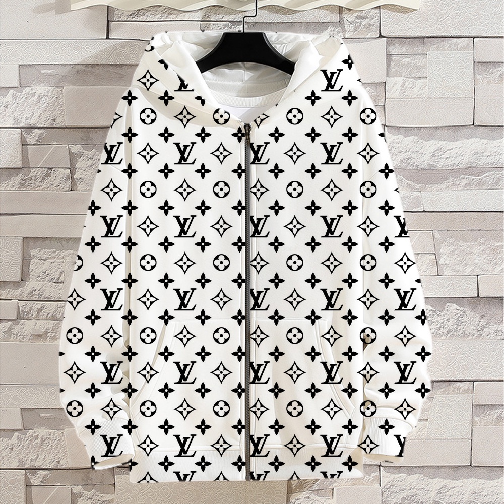 Louis Vuitton Hombres Mujeres Sudaderas Con Capucha Ropa Nueva Moda  Impresión 3D Streetwear Jersey Sudadera Casual De Manga Larga Suprema Tops