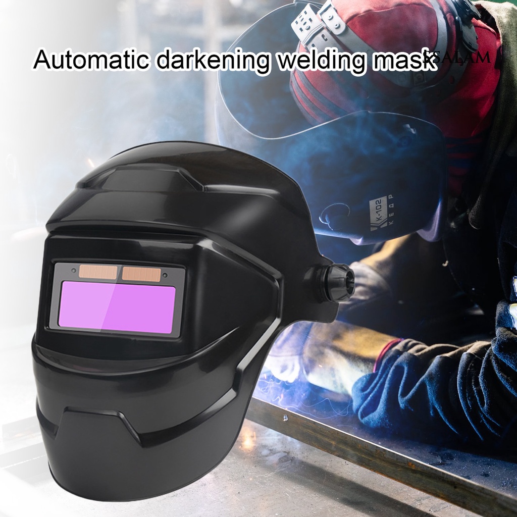 Máscara de soldadura de oscurecimiento automático Cubierta de cara