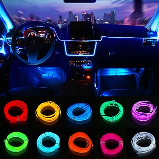 Luces LED Para Autos Carro Coche Interior De Colores Decorativas accesorios  NEW