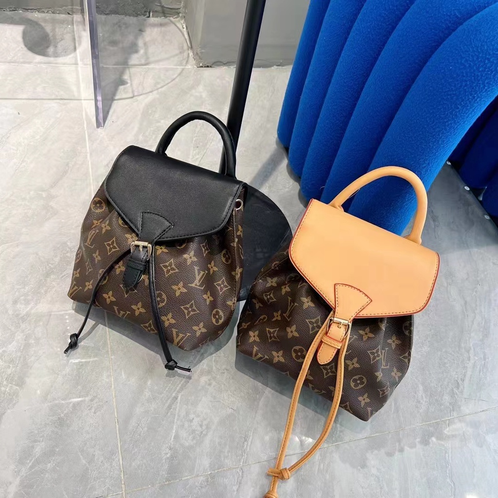 Louis Vuitton Moda Mujer Mini LV Mochila + Caja