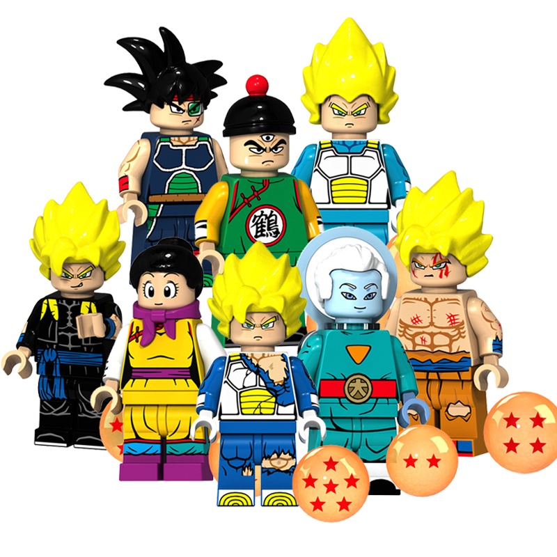 Dragon Ball Building Blocks, Figuras Lego Dragon Ball