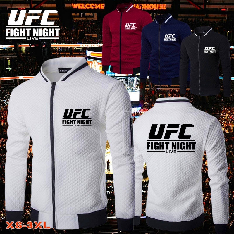 Nueva Primavera Invierno Moda Hombres Chaqueta UFC MMA Bomber