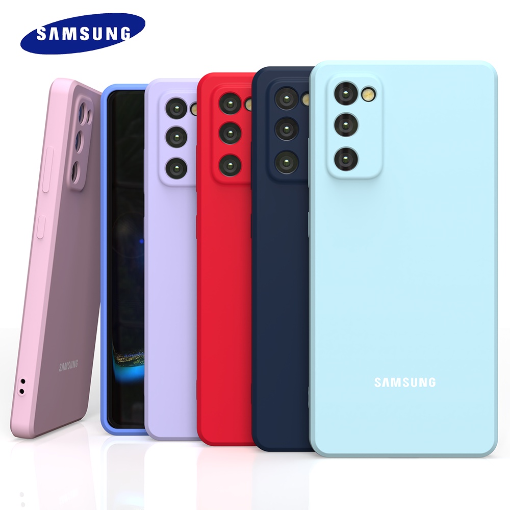 Samsung Funda de Silicona Roja para Galaxy S20 FE