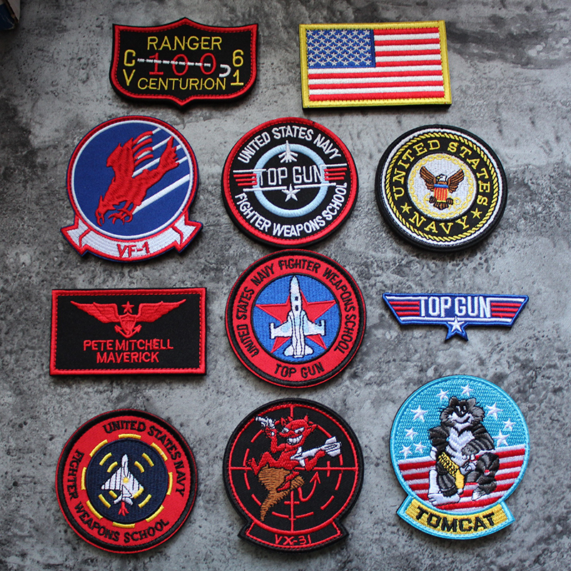  Parche bordado – Parches para mujeres y hombres – USAF  MANTENIMIENTO The Skies Air Force Mantenimiento Insignia de Parche Mecánico  : Arte y Manualidades