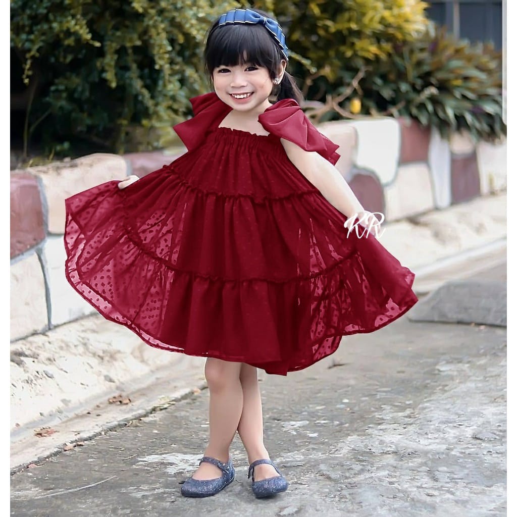 Vestido De Navidad Fiesta Nino 3 5 Anos Sora 3 Colores Para Ninos Ropa Para Ninas