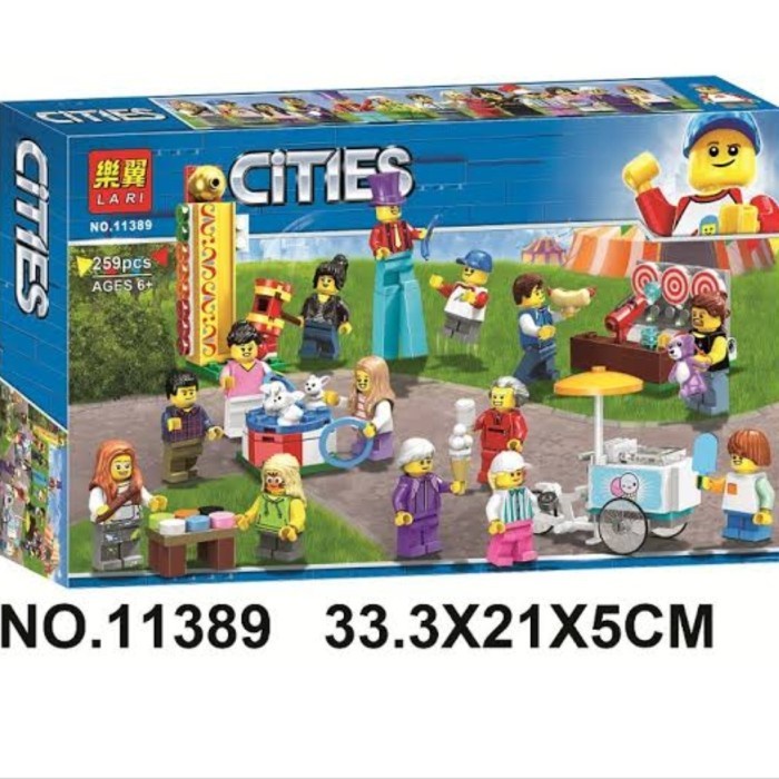 LEGO City People Pack Fun Fair 60234 Toy Fair Building Set, 54% OFF